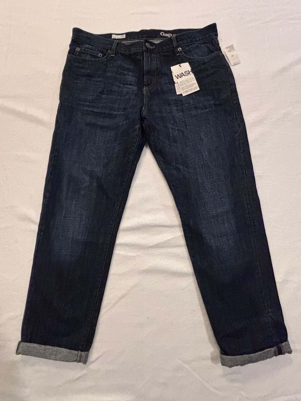 Gap 1969 Sexy Boyfriend Dark Wash Denim Jeans Size 29r